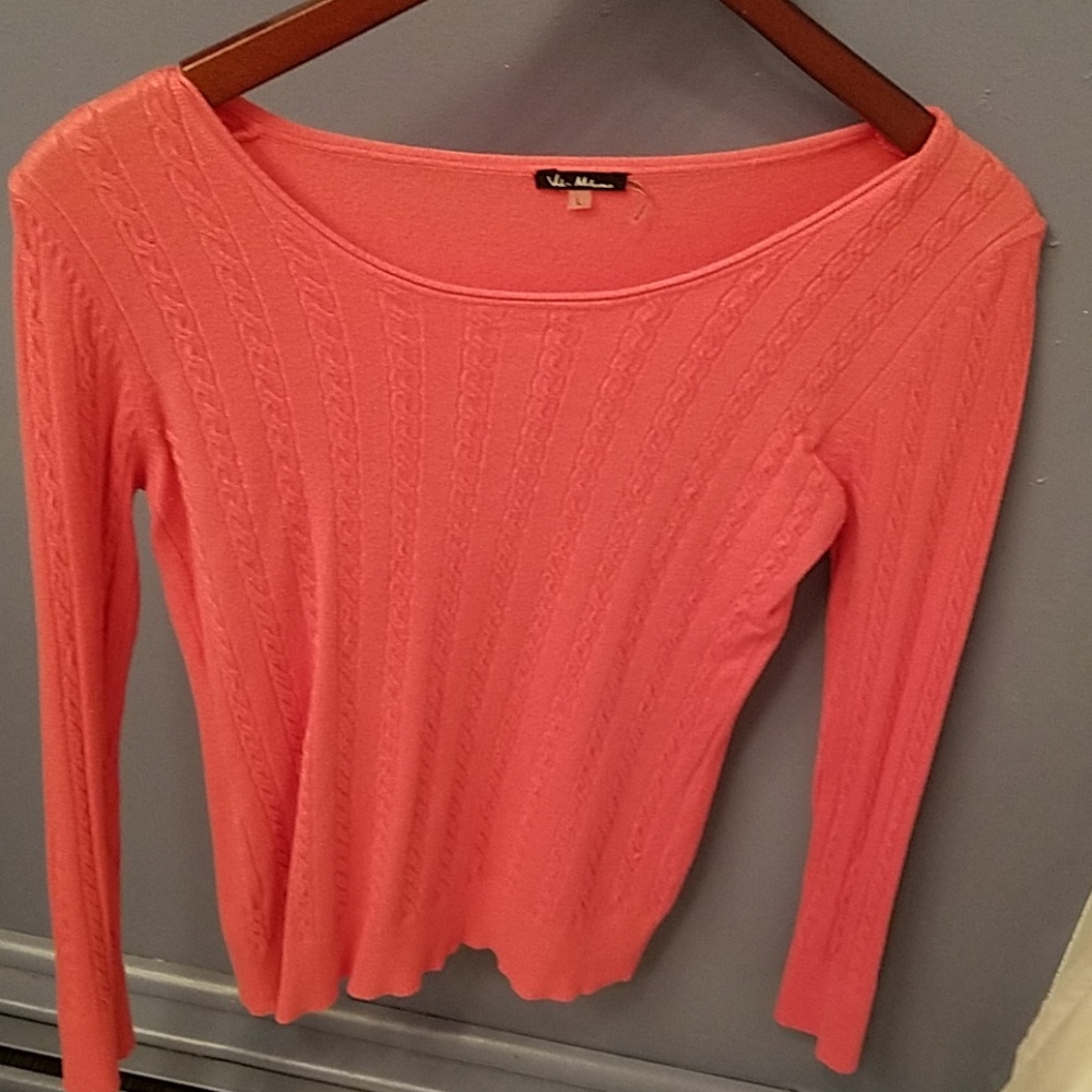 Pink sweater